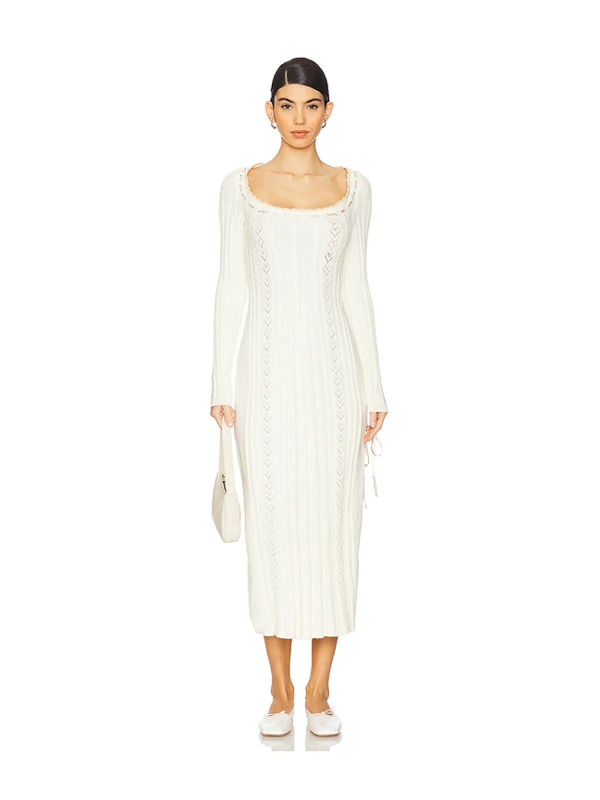 Free People FREE PEOPLE HEART OF GOLD ミディ丈ドレス - 画像2