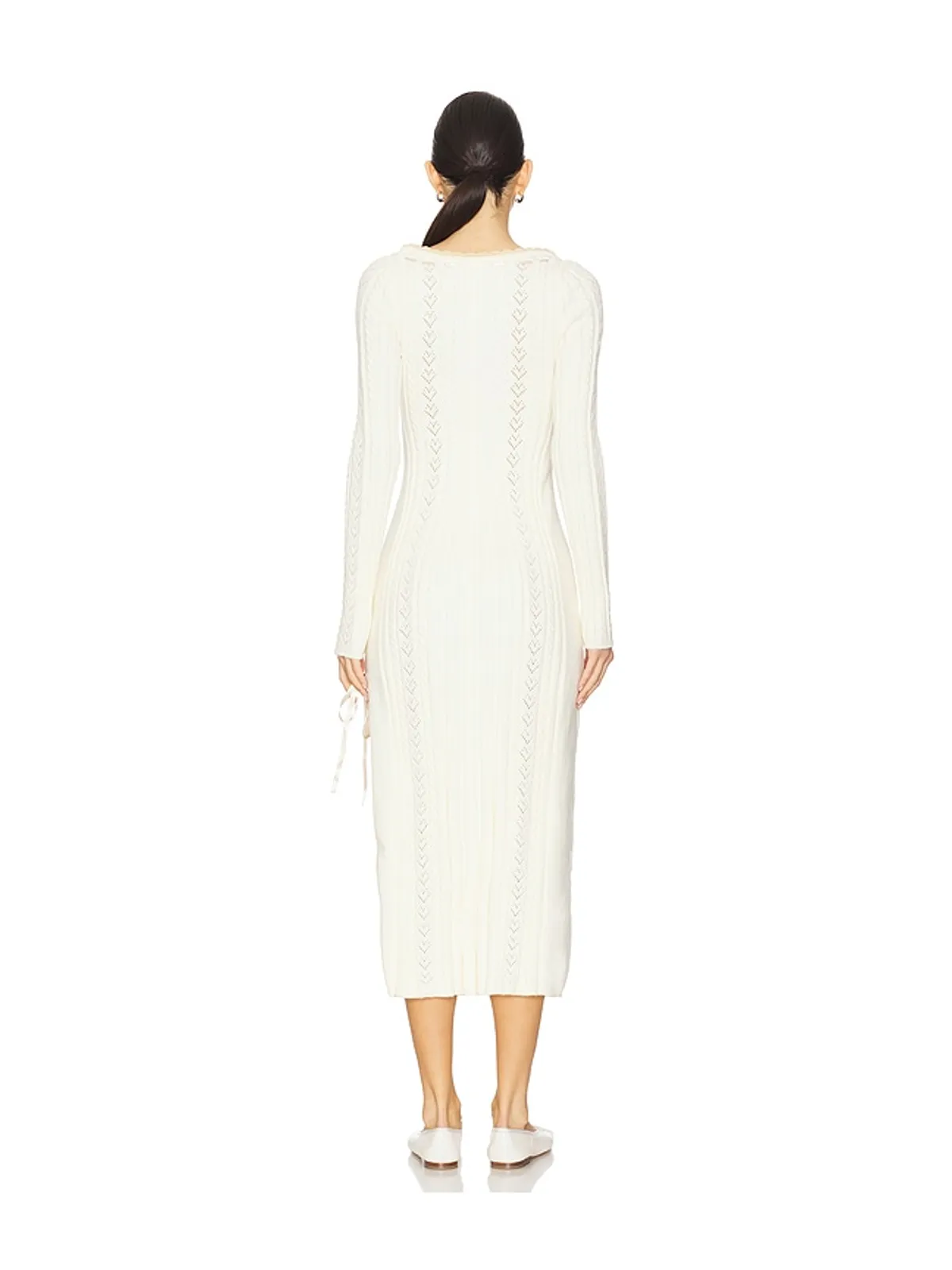Free People FREE PEOPLE HEART OF GOLD ミディ丈ドレス - 画像4