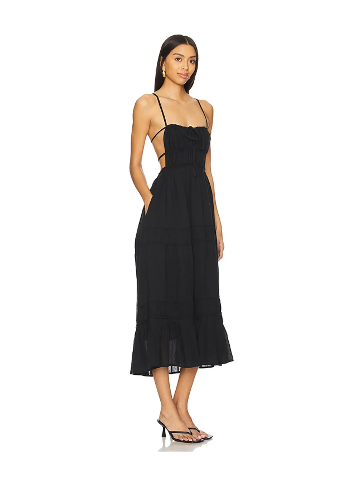 Free People FREE-EST TAKING SIDES マキシドレス - 画像2