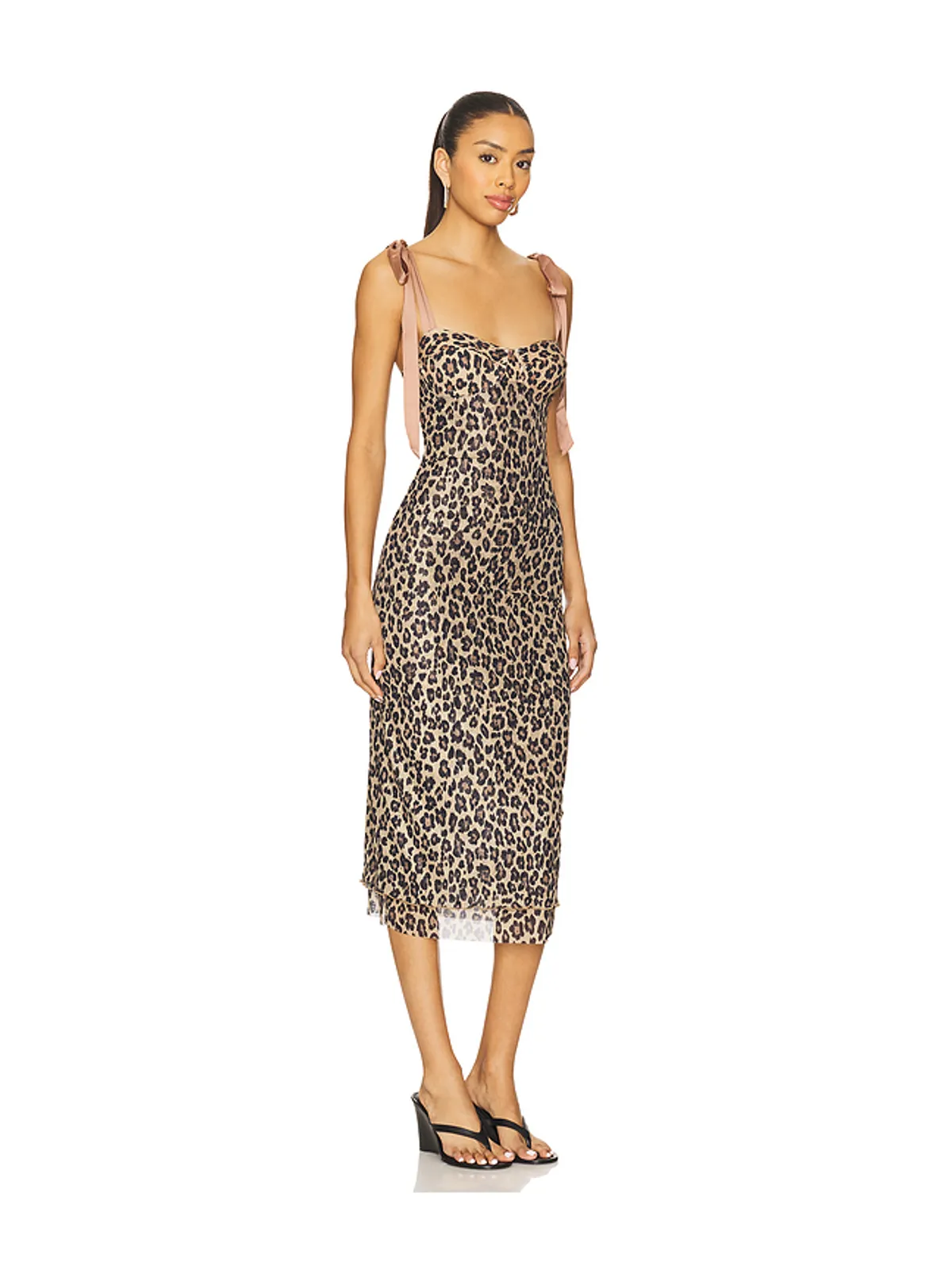 Free People PRINTED GOT GLAM スリップ - 画像2