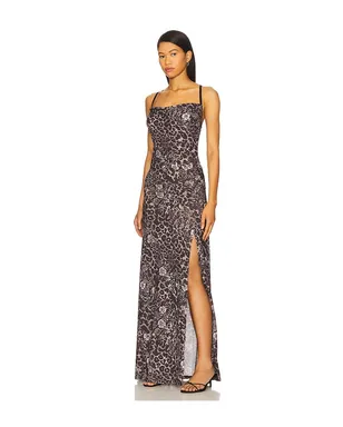 Free People CONCRETE JUNGLE マキシスリップ - Charcoal,Grey. - サムネイル3