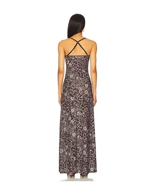 Free People CONCRETE JUNGLE マキシスリップ - Charcoal,Grey. - サムネイル4