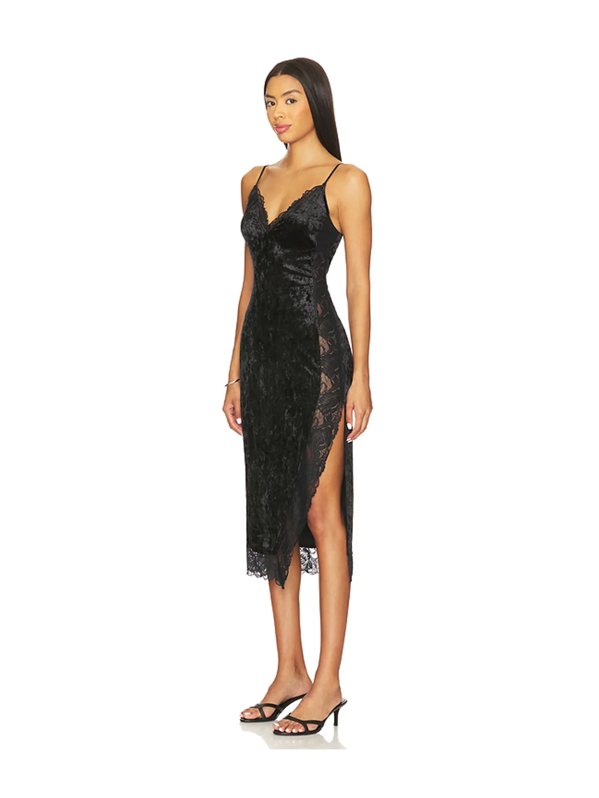 Free People RAISE A TOAST ミディスリットドレス - 画像1