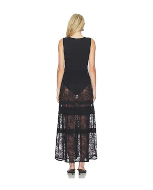 Free People FREE PEOPLE SWEET SALOON スリーブレスマキシドレス - サムネイル4