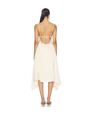 Free People DUSTY BLOOM 刺繍入りマキシワンピース - サムネイル3
