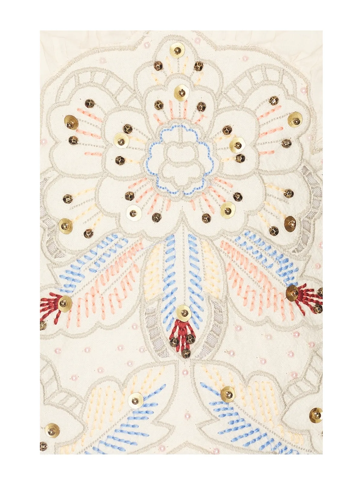 Free People DUSTY BLOOM 刺繍入りマキシワンピース - 画像4