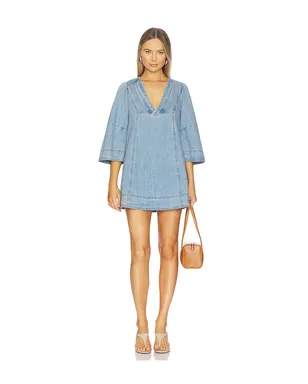 Free People FREE PEOPLE GOLDIE バルーンスリーブドレス - サムネイル1
