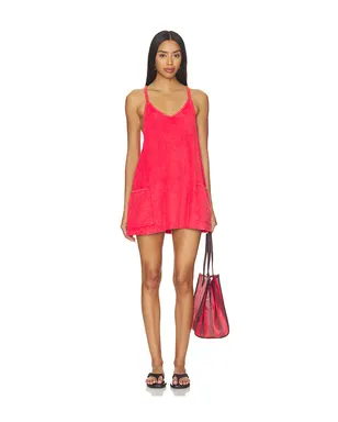 Free People x FP Movement Hot Shot Mini Towel Terry Dress - サムネイル1