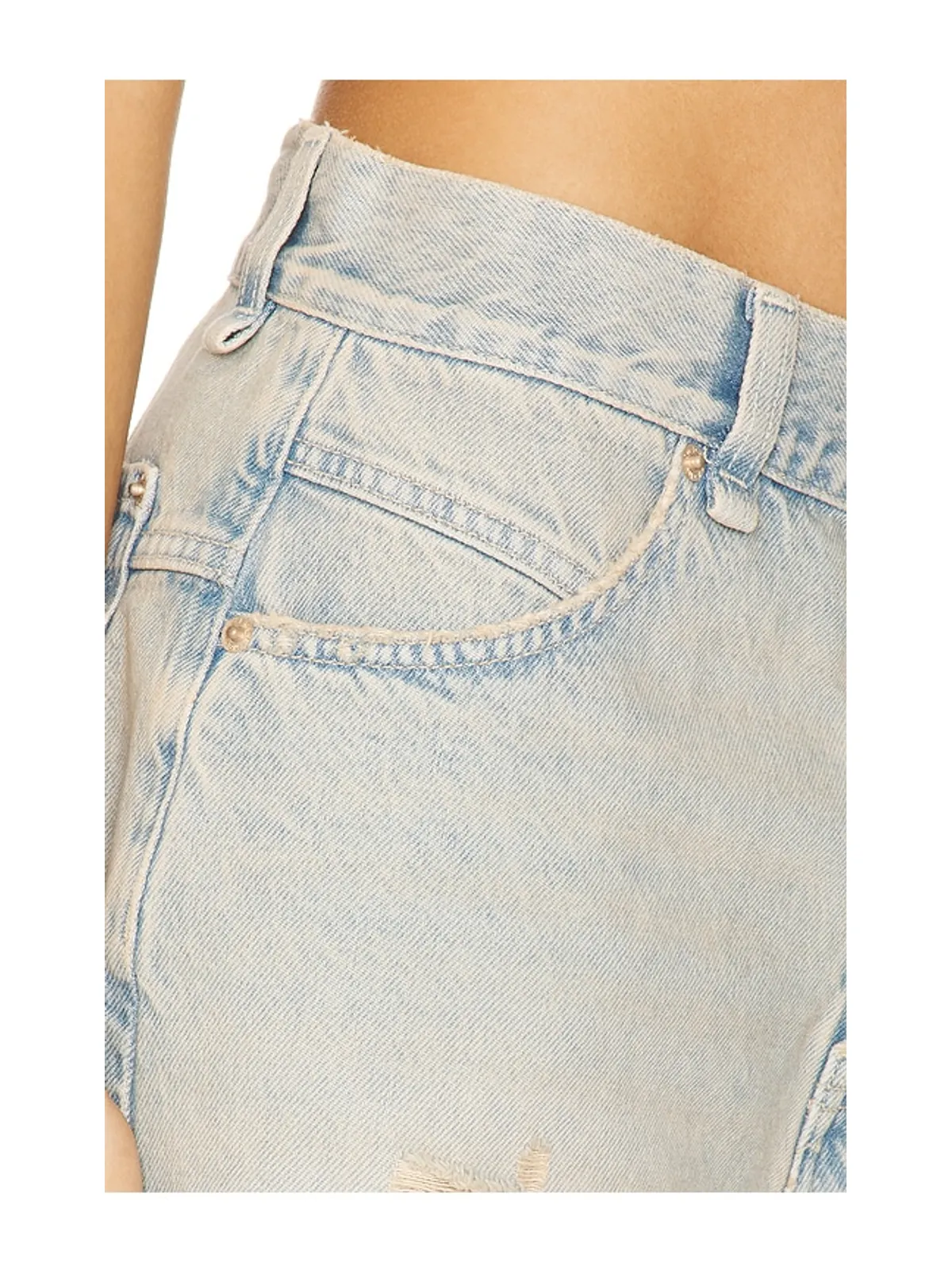 Free People WE THE FREE NOW OR NEVER デニムショートパンツ - 画像6