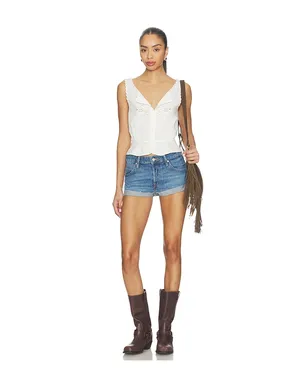 Free People WE THE FREE CALI 裾折り返しショートパンツ - サムネイル6