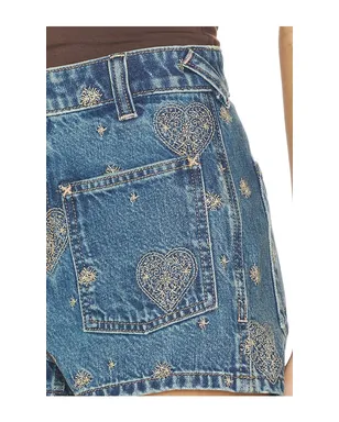 Free People BETTIE 刺繍入りショートパンツ - サムネイル6
