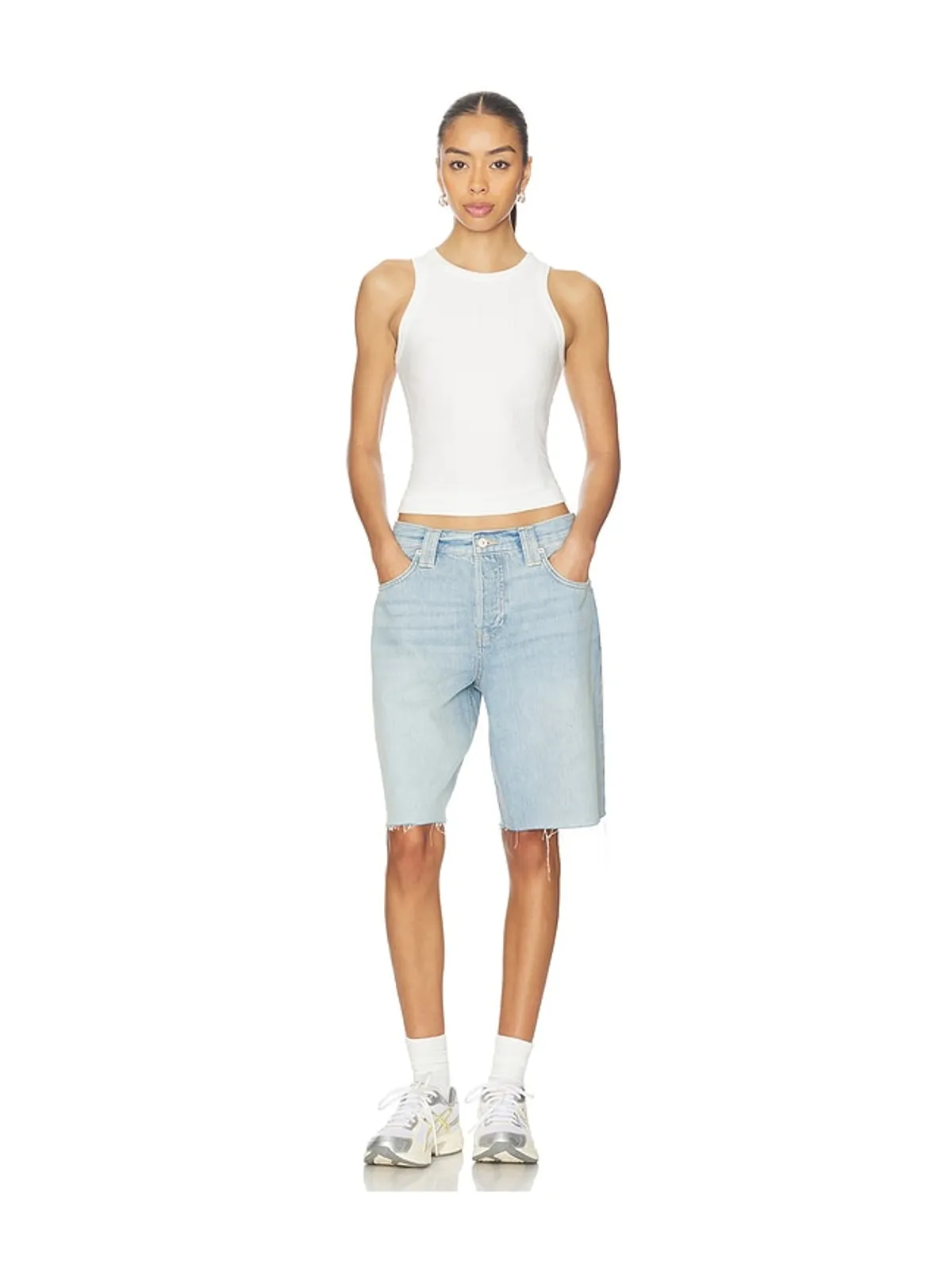Free People MONTANA 切りっぱなしヘム ショートパンツ - 画像5