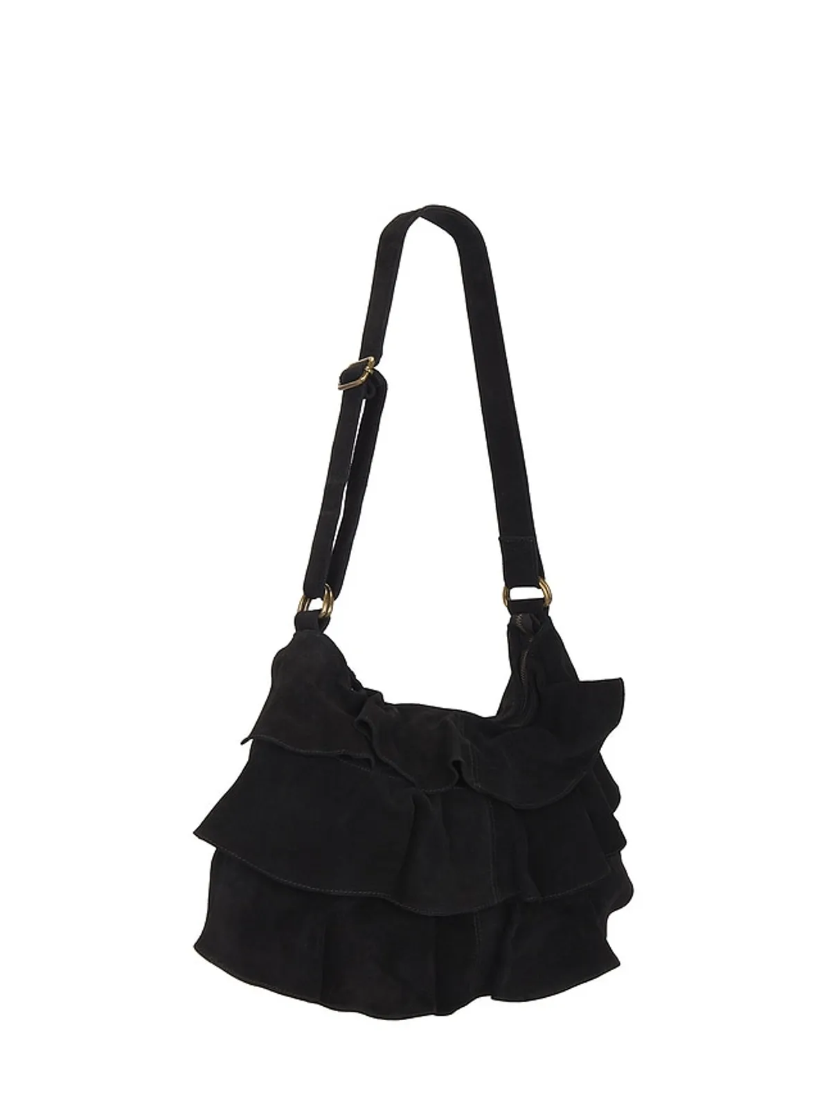 Free People RAW RUFFLE ショルダーバッグ - 画像3