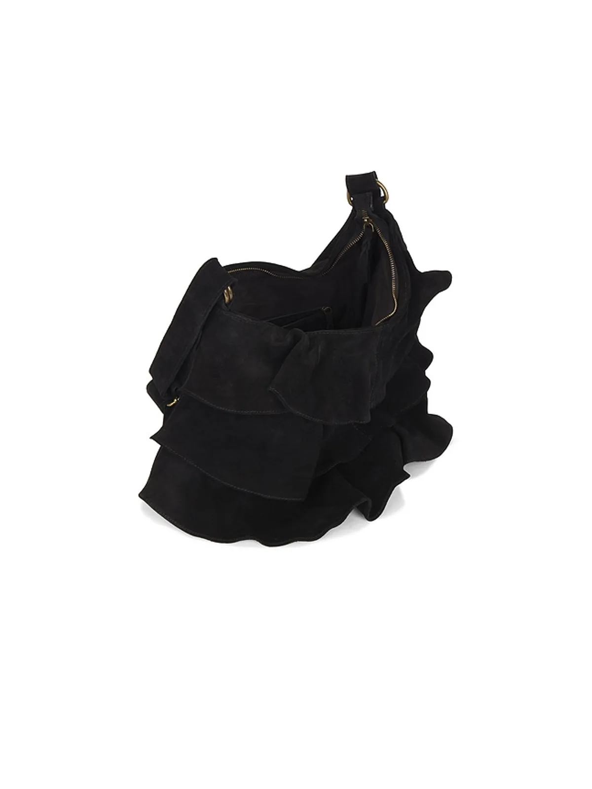 Free People RAW RUFFLE ショルダーバッグ - 画像4