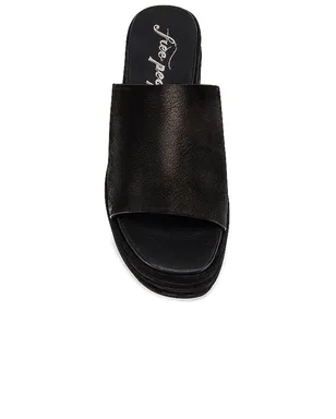 Free People HARBOR プラットフォームサンダル - サムネイル4