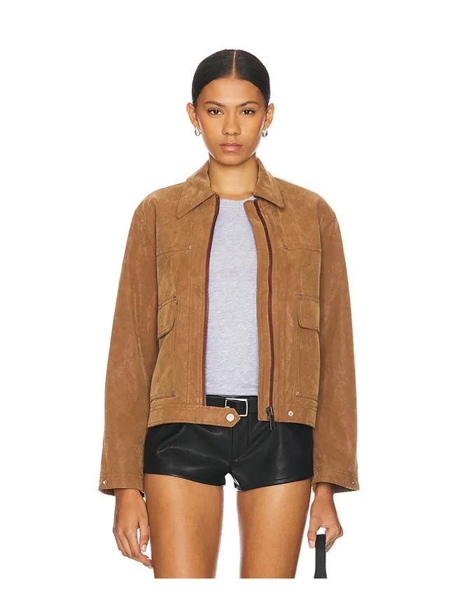 Free People Free People FREE PEOPLE BLAIR フェイクスエードジャケットの商品画像