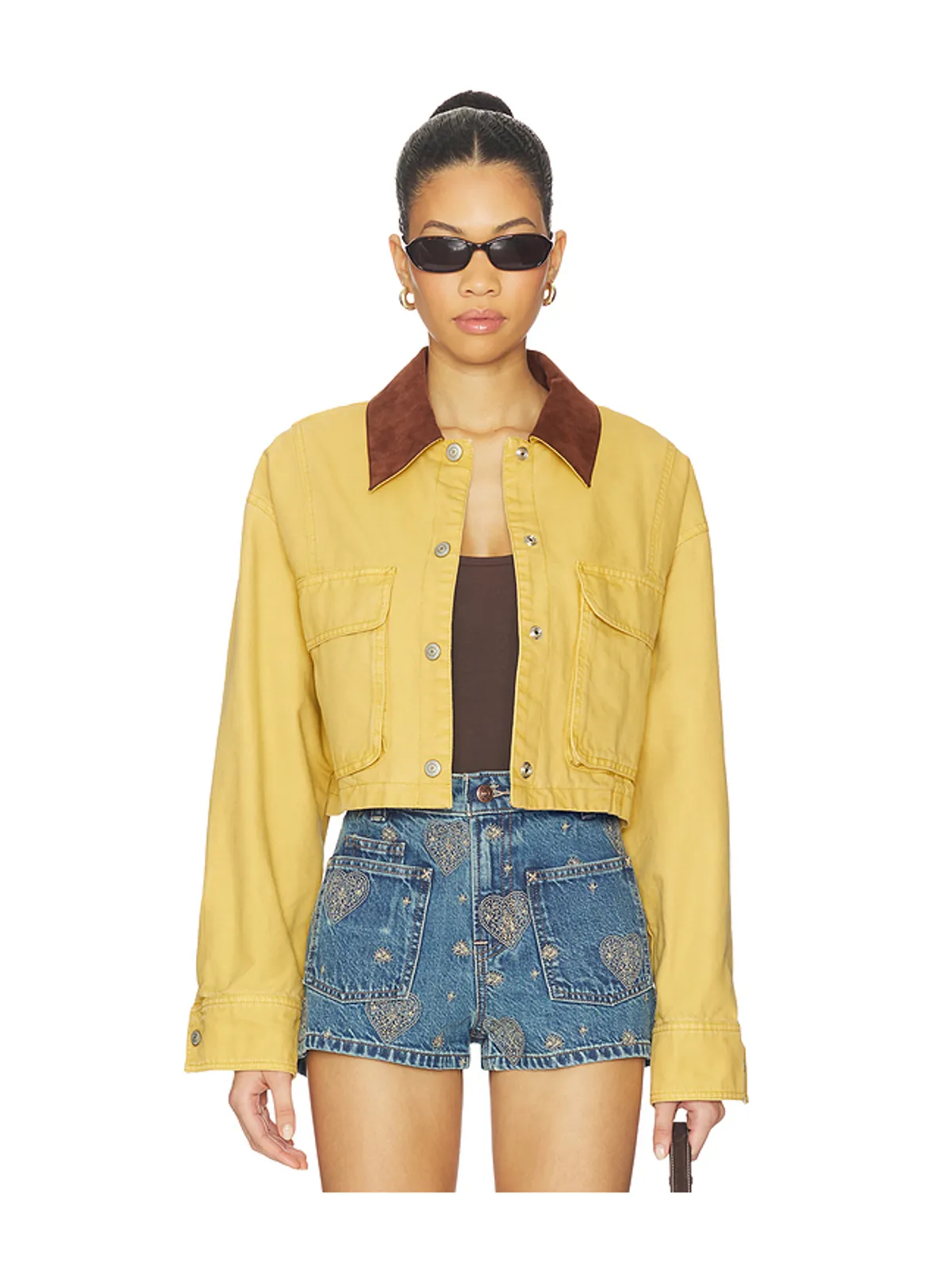 Free People MARTHA ワークウェアジャケット - 画像1