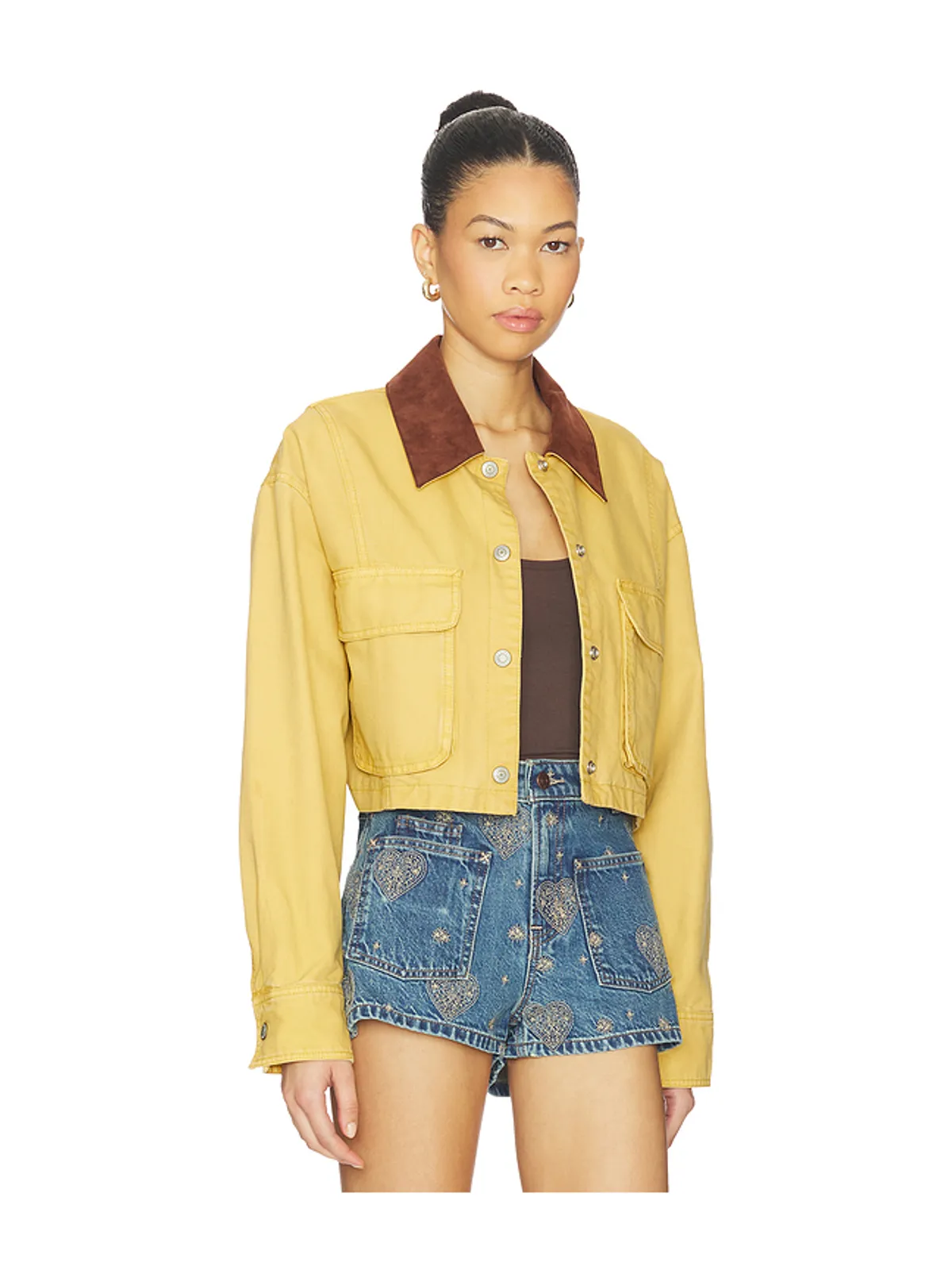 Free People MARTHA ワークウェアジャケット - 画像2