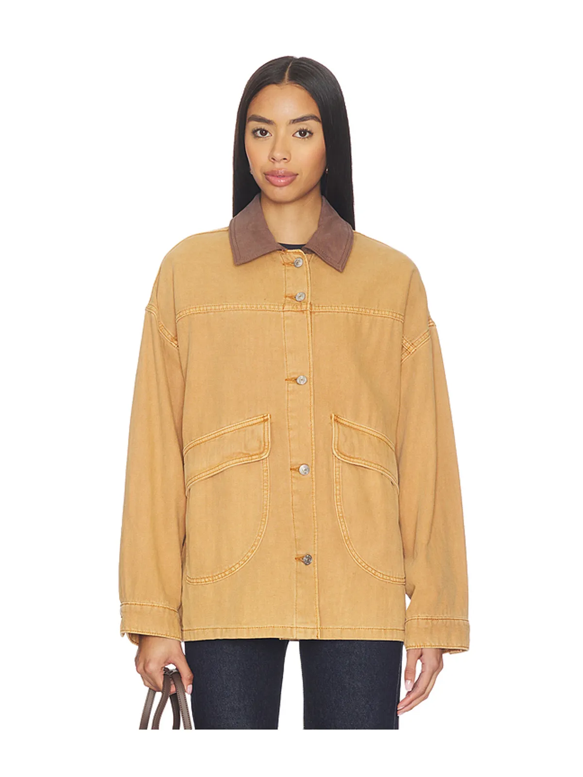 Free People WE THE FREE LEMON デニムジャケット - 画像2