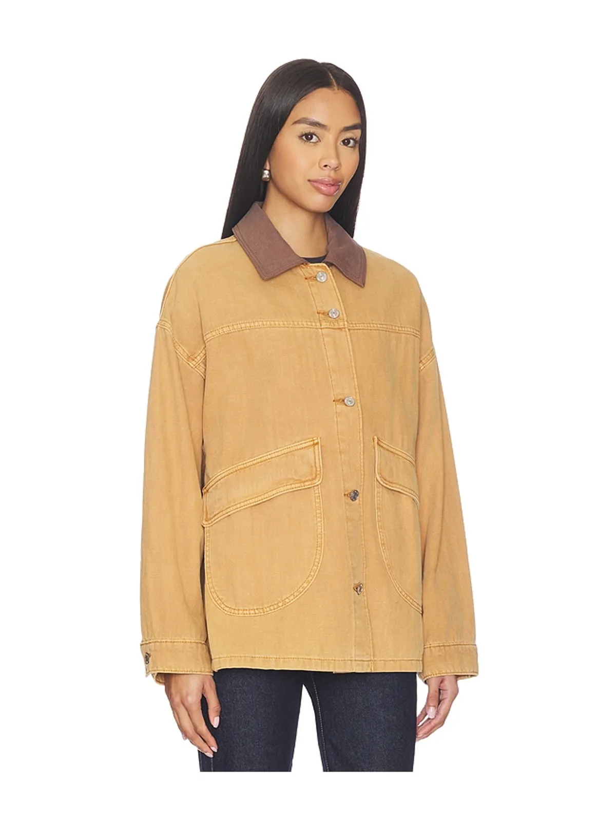 Free People WE THE FREE LEMON デニムジャケット - 画像3