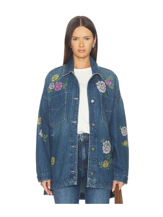 Free People Free People WE THE FREE MADISON CITY 刺繍入りジャケットの商品画像