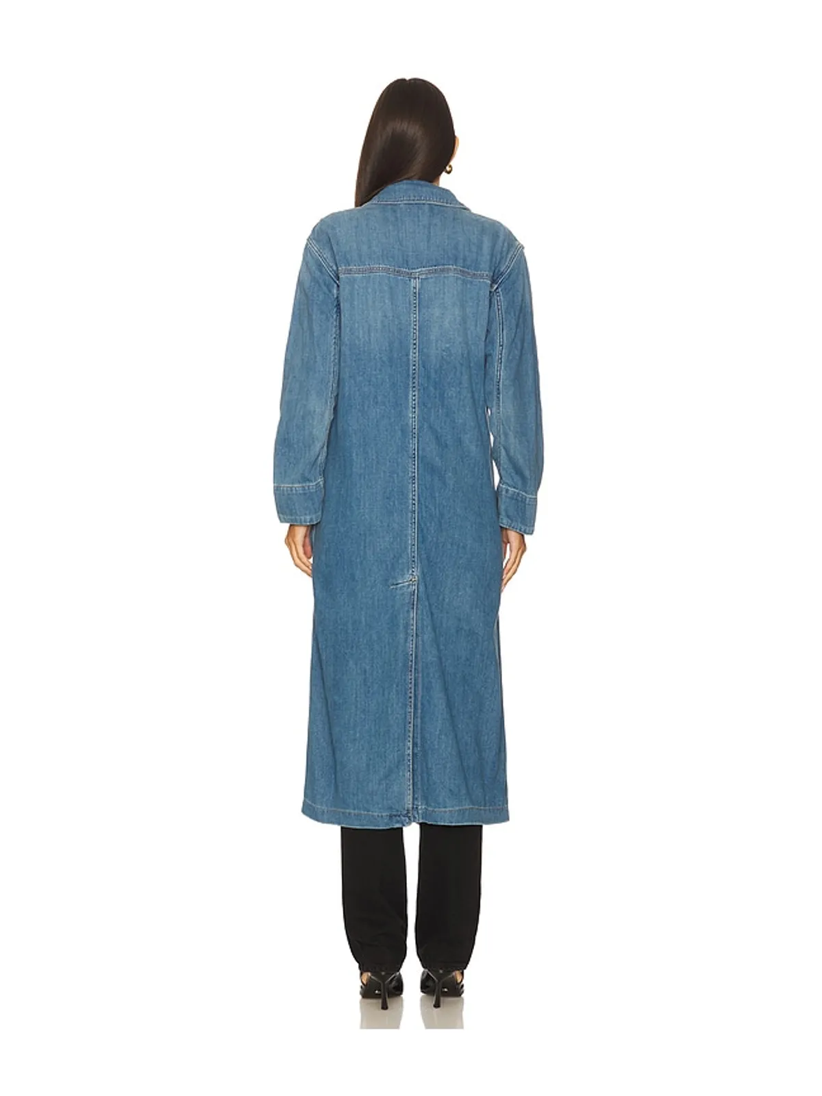Free People MONIQUE インディゴ ダスター - 画像4