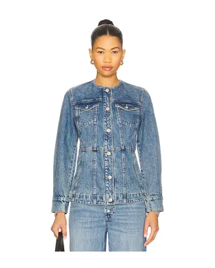 Free People LULA デニムジャケット - サムネイル1