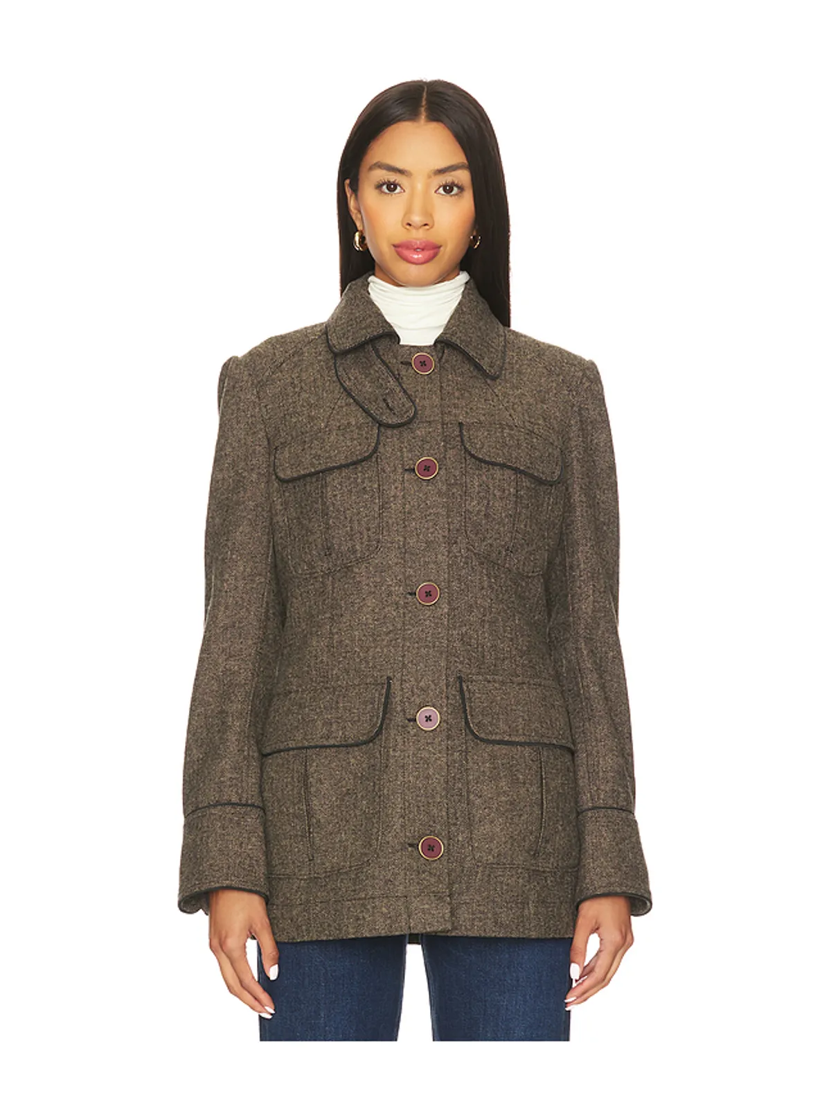 Free People RENAUX OFFICER ジャケット - 画像2