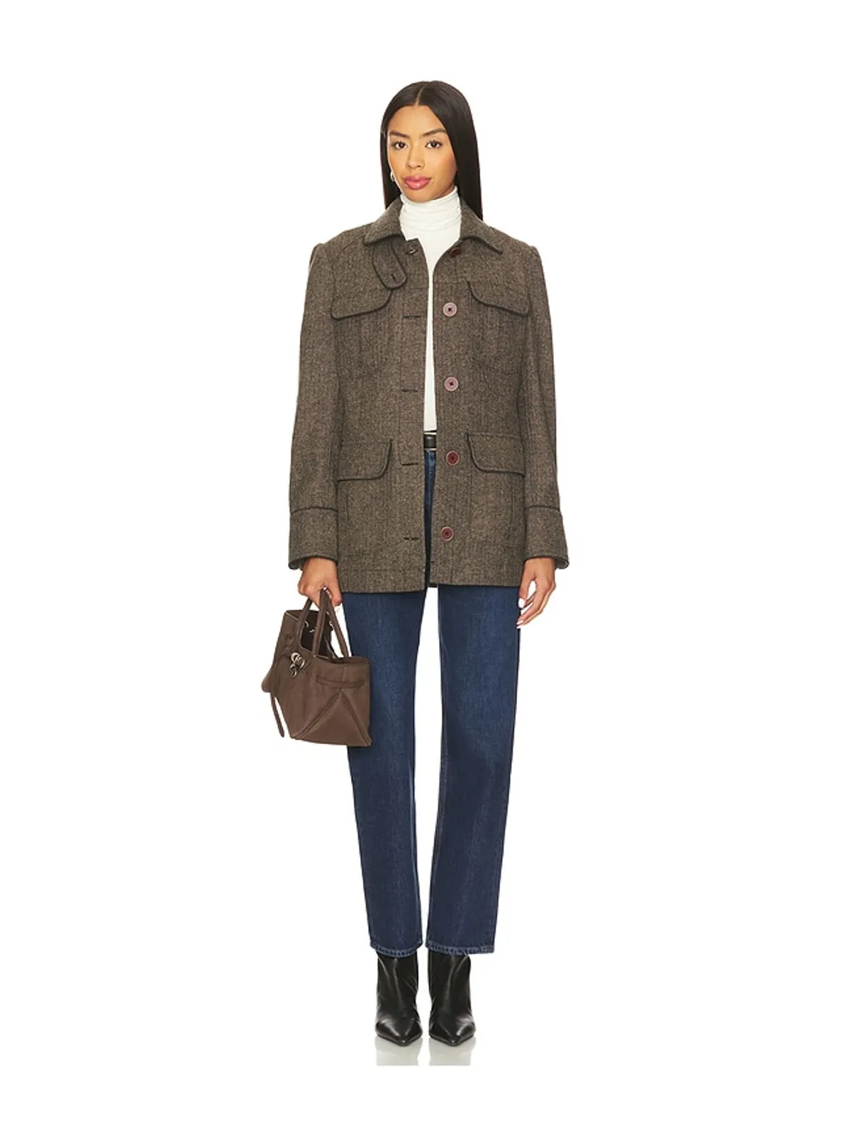 Free People RENAUX OFFICER ジャケット - 画像5