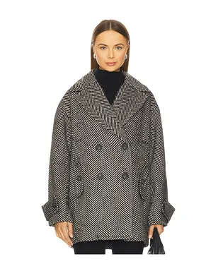 Free People ARI ウールピーコート - サムネイル2