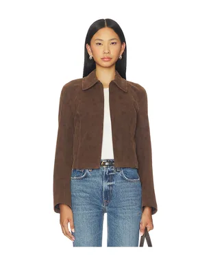 Free People RIVER フェイクスエードジャケット - サムネイル1