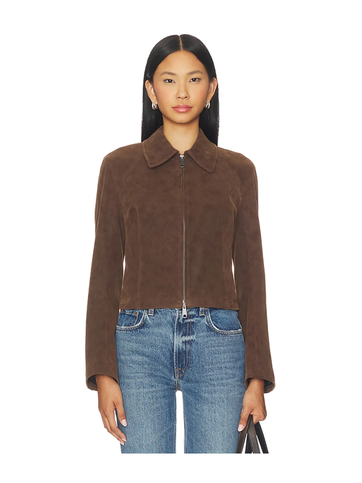 Free People RIVER フェイクスエードジャケット - 画像2