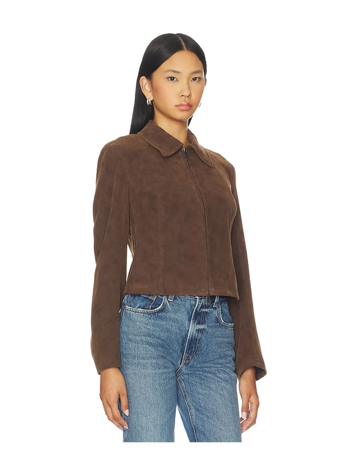 Free People RIVER フェイクスエードジャケット - 画像3