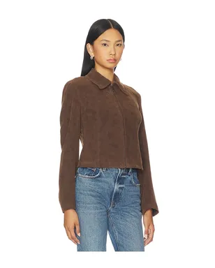 Free People RIVER フェイクスエードジャケット - サムネイル3