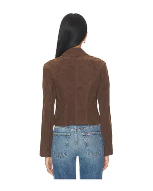 Free People RIVER フェイクスエードジャケット - サムネイル4