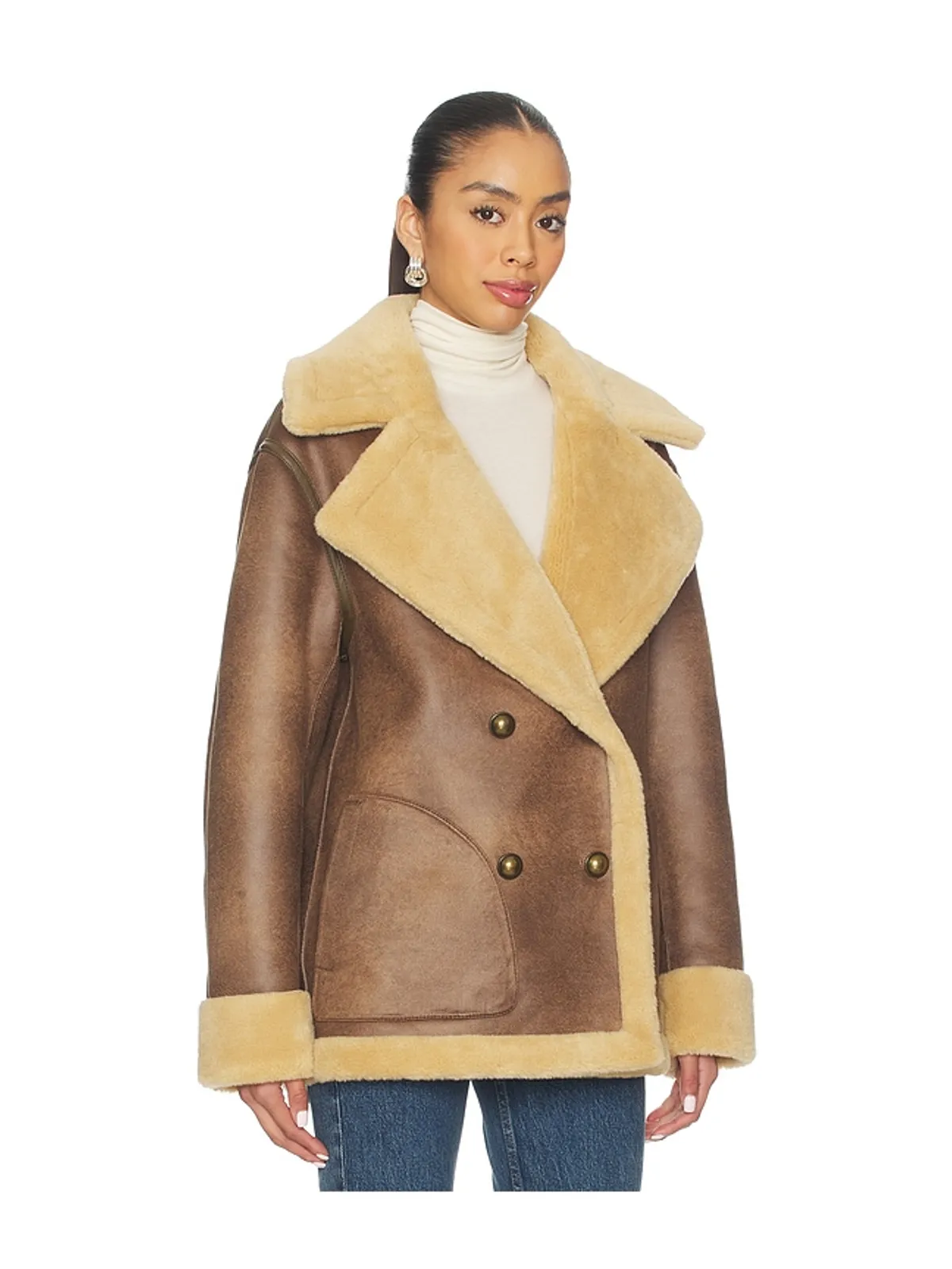 Free People MARI リバーシブルコート - 画像4