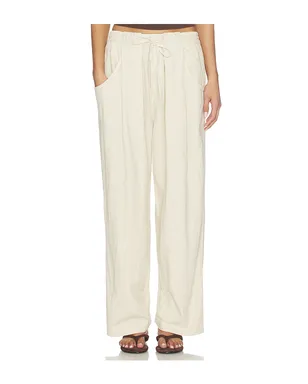 Free People FREE PEOPLE CHAMBERS リラックスフィットプルオンパンツ - サムネイル1