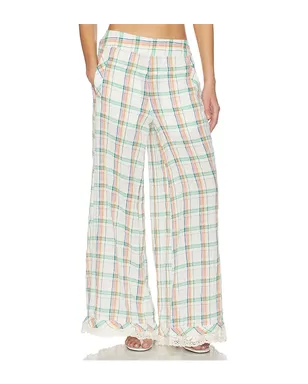 Free People FREE PEOPLE HOUR GLASS ワイドレッグパンツ - サムネイル1