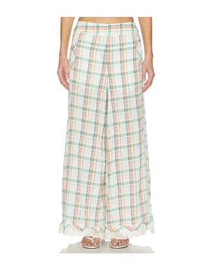 Free People FREE PEOPLE HOUR GLASS ワイドレッグパンツ - サムネイル2