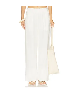 Free People Days End Linen Pull On Pant - サムネイル1