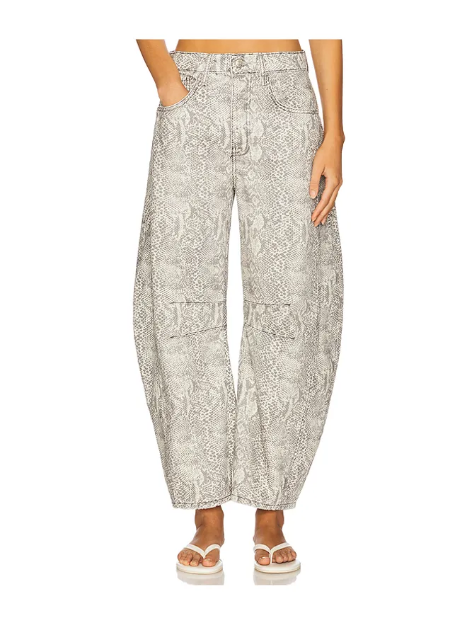 Free People Free People GOODLUCK プリント入りバレルパンツの商品画像