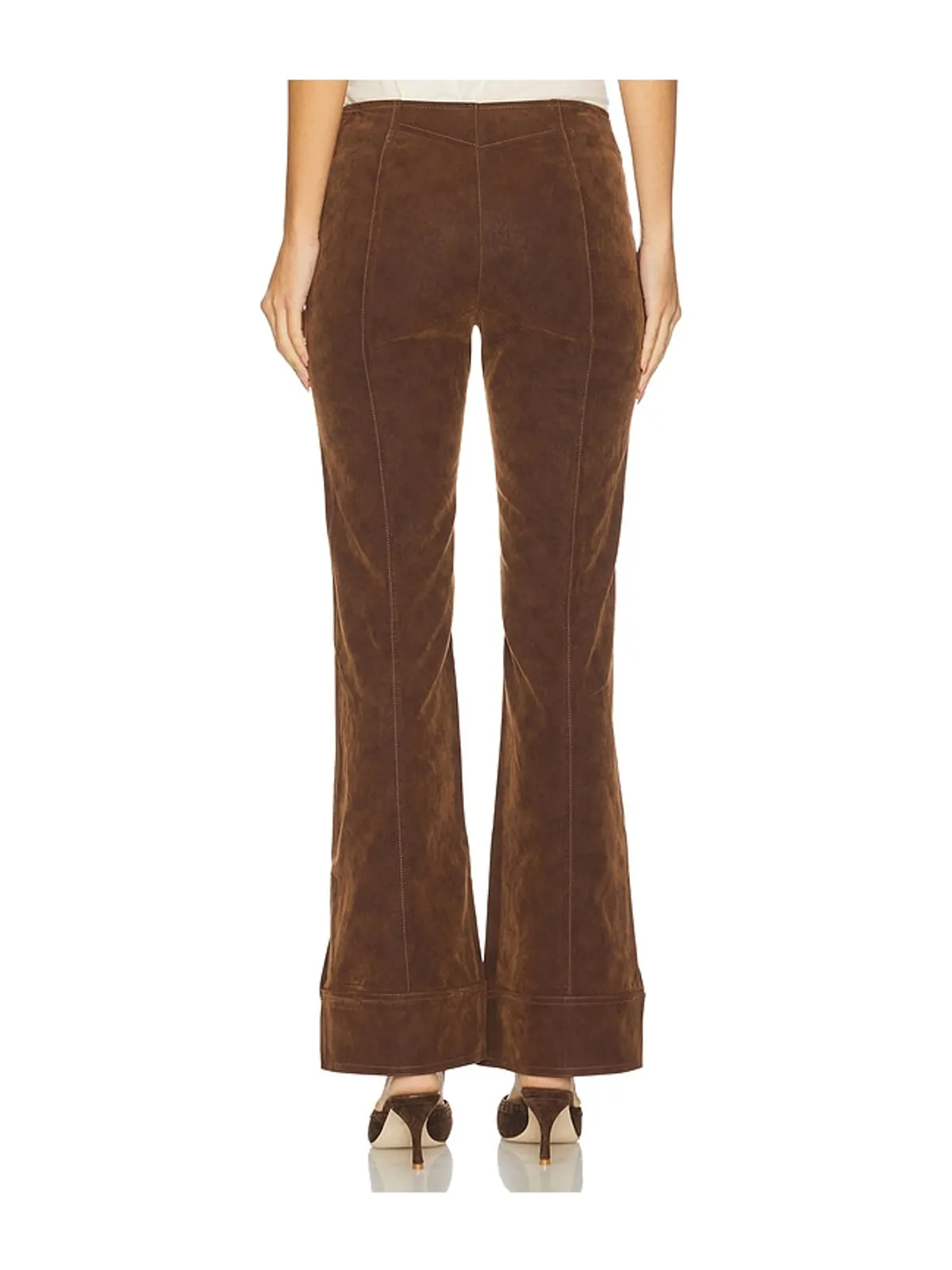 Free People GLOW UP スエードパンツ - 画像4