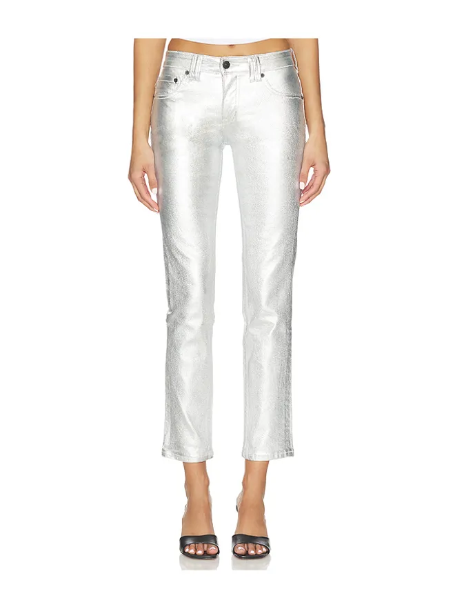 Free People Free People ORACLE メタリックパンツの商品画像
