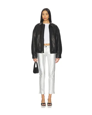 Free People ORACLE メタリックパンツ - サムネイル5