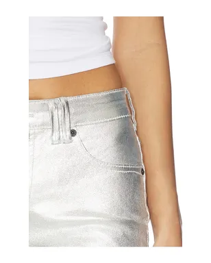 Free People ORACLE メタリックパンツ - サムネイル6