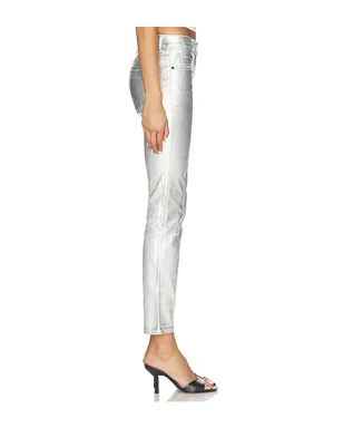 Free People ORACLE メタリックパンツ - サムネイル3