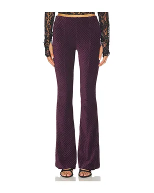 Free People PENNY ベルベット プルオンパンツ - サムネイル1