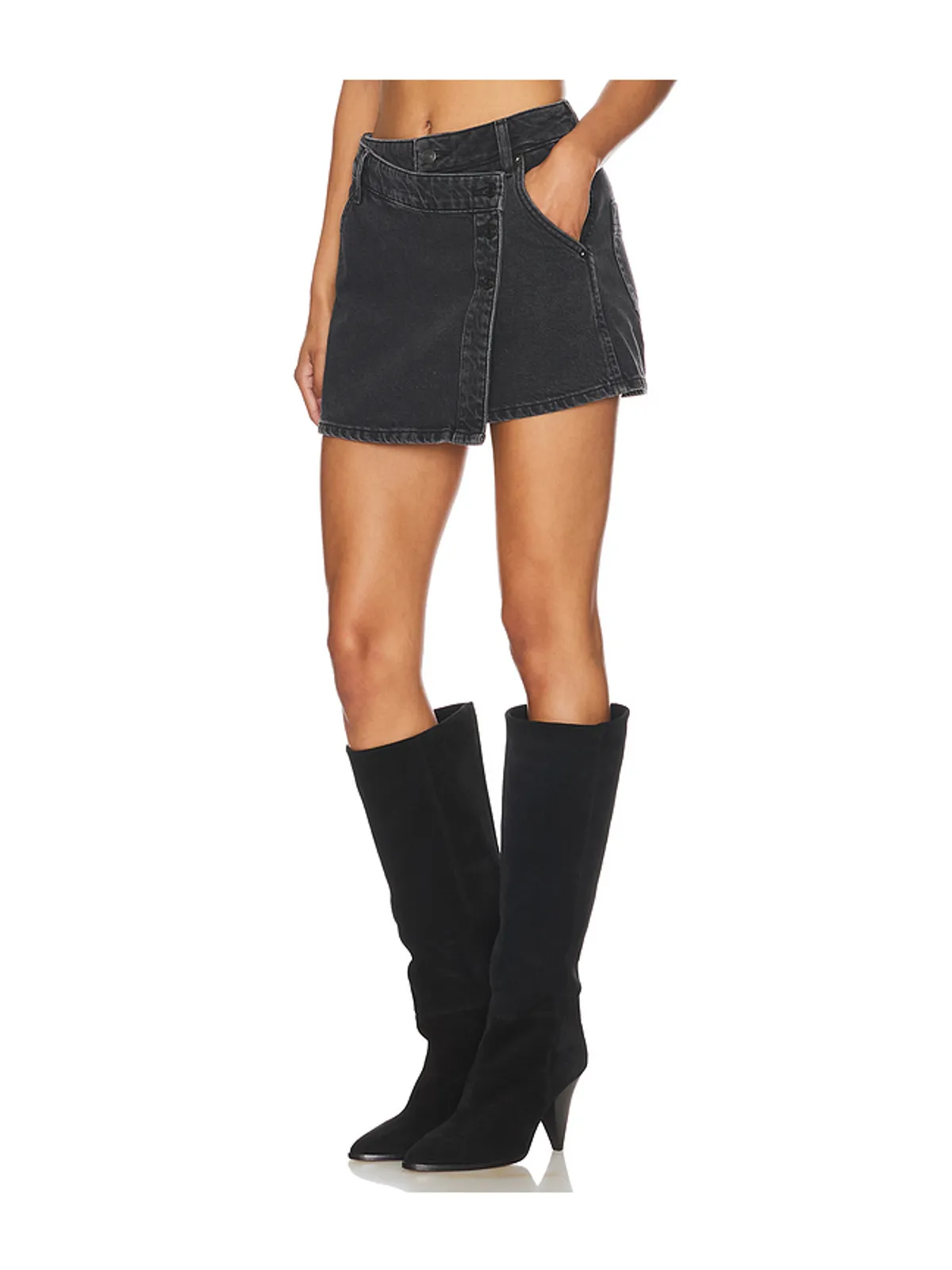 Free People FREE PEOPLE WYNNE デニムスカート - 画像2