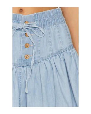 Free People WE THE FREE ROSELLE デニムミニスカート - サムネイル6