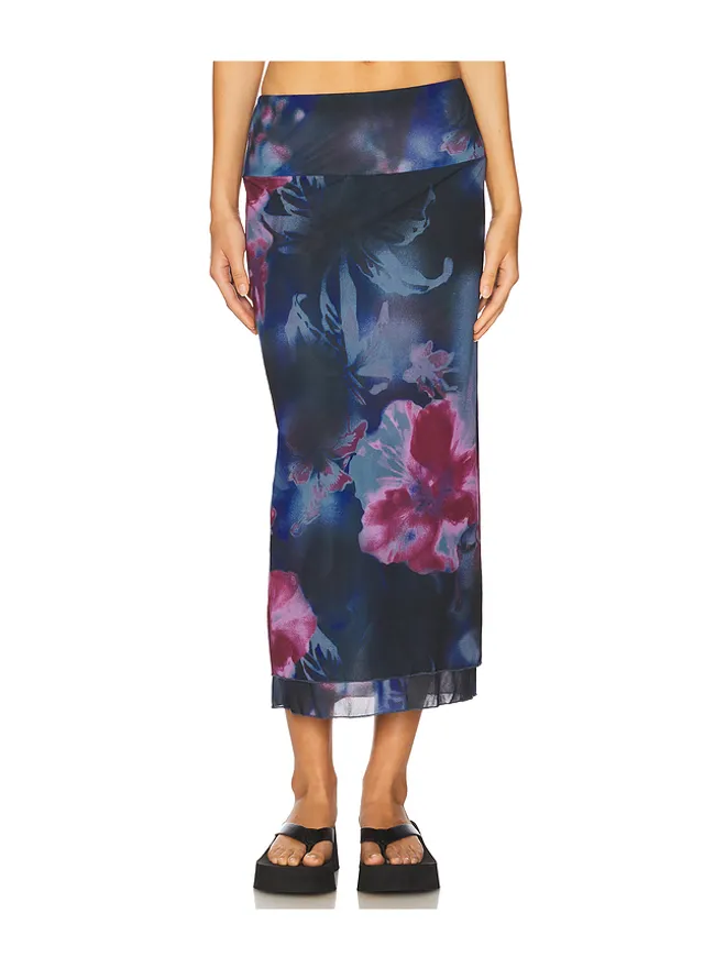 Free People Free People SUNSET メッシュマキシスカートの商品画像